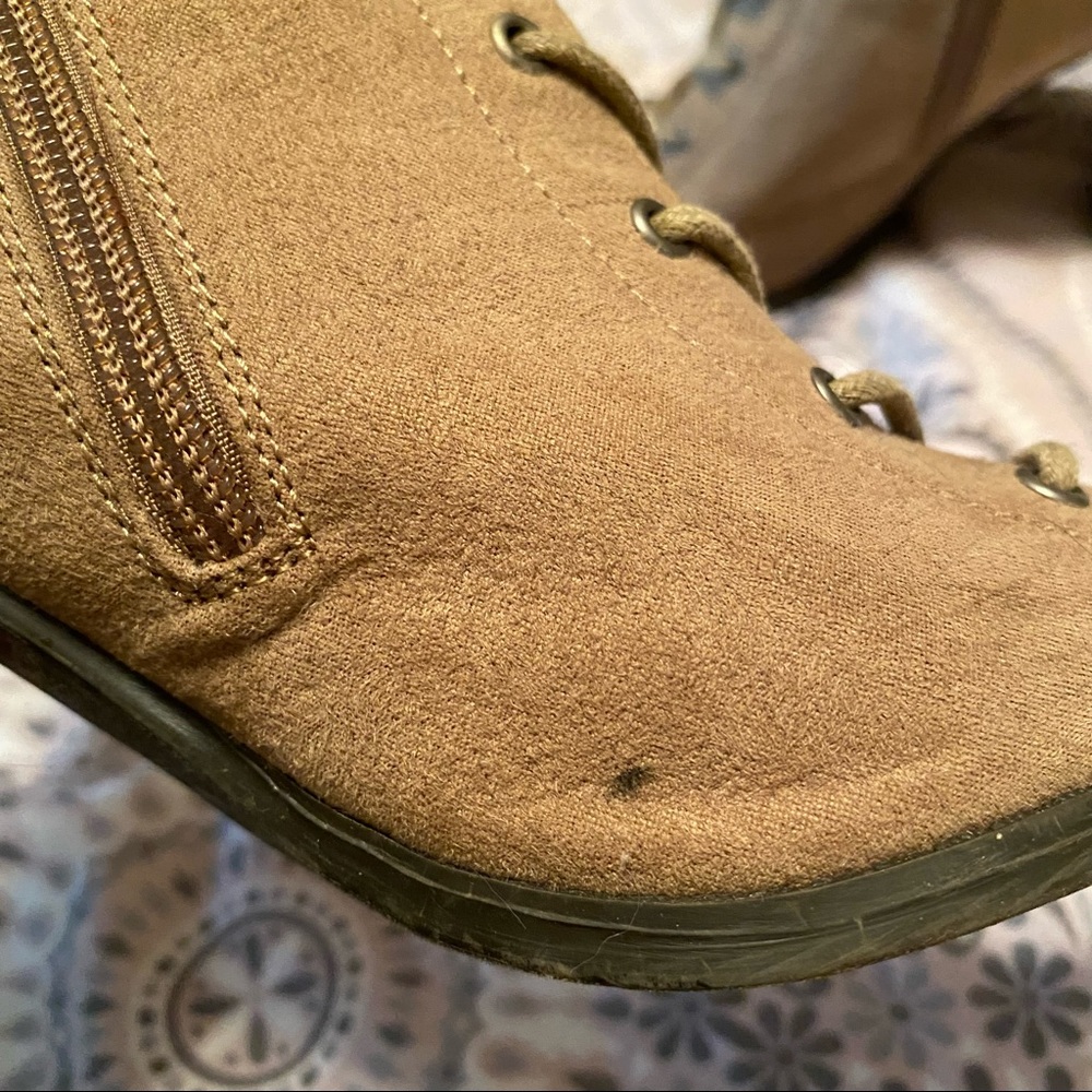 Suede Booties🤎 - Picture 4 of 10